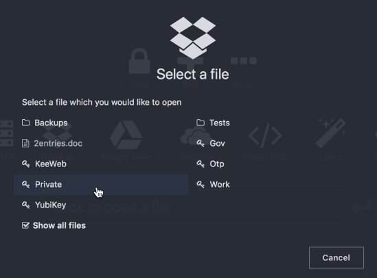 file-selection