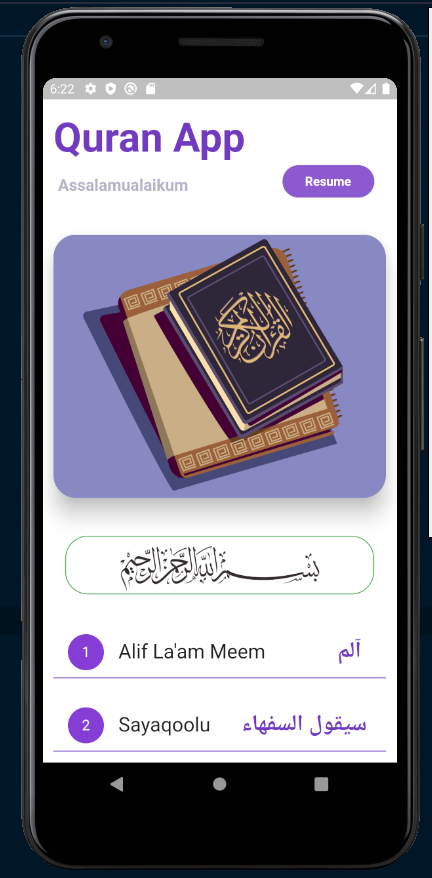 GitHub - nerdynerd09/Quran-App: Quran App made in Flutter