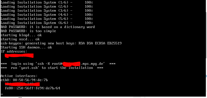 sles-debugLevel2-installation
