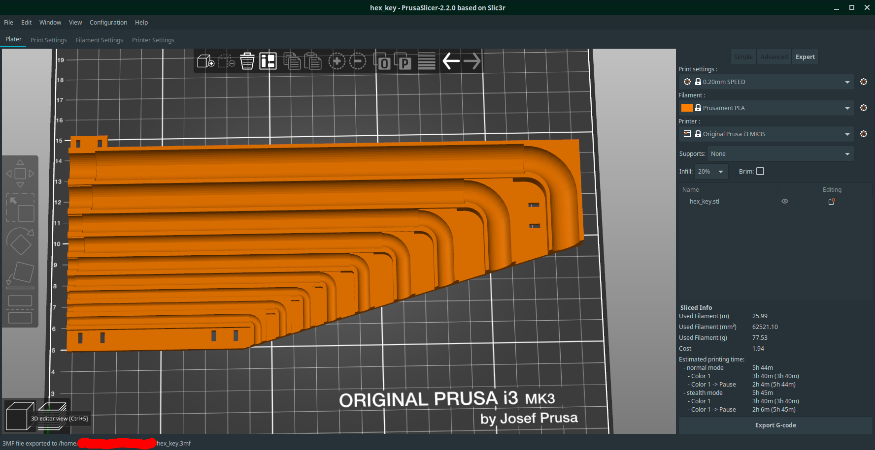 Hole through stl disappears after slice · Issue #4221 · prusa3d ...