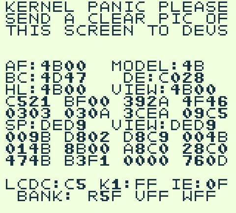 Kernel Panic with long script · Issue #953 · chrismaltby/gb-studio · GitHub