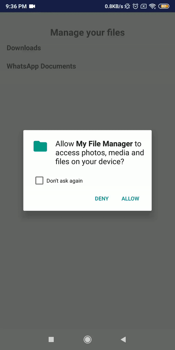 GitHub - tushti19/file_manager: In app File Manager