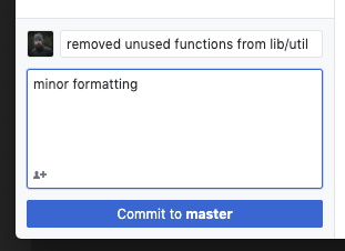 Show commit title and description separately in history tab. · Issue ...