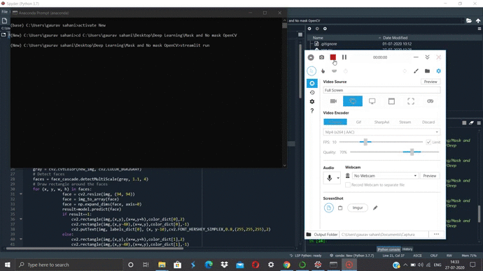 GitHub - GauravSahani1417/Mask-Detector-Deep-Learning-and-Open-CV ...