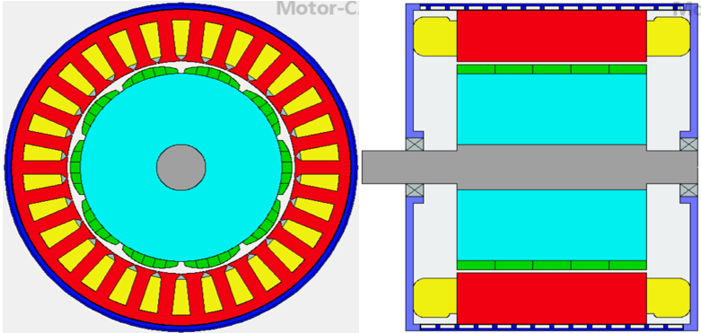 GitHub - cosmincarac/Design-Study-of-an-Electrical-Machine: Design ...
