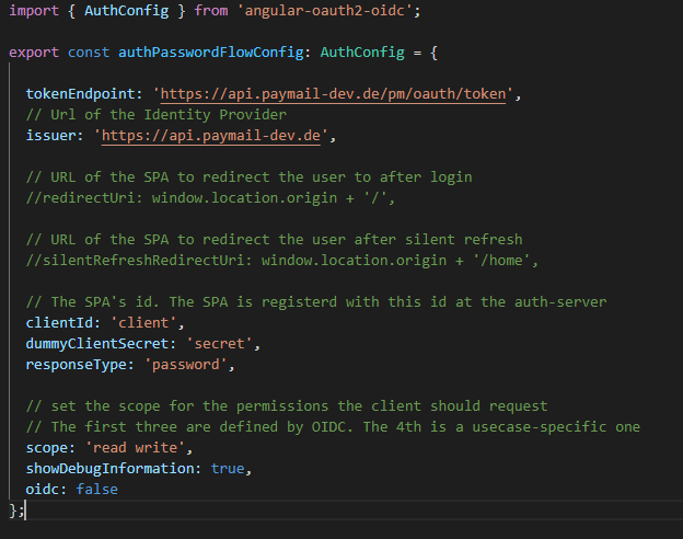 Getting 404 error using password flow · Issue #900 · manfredsteyer ...