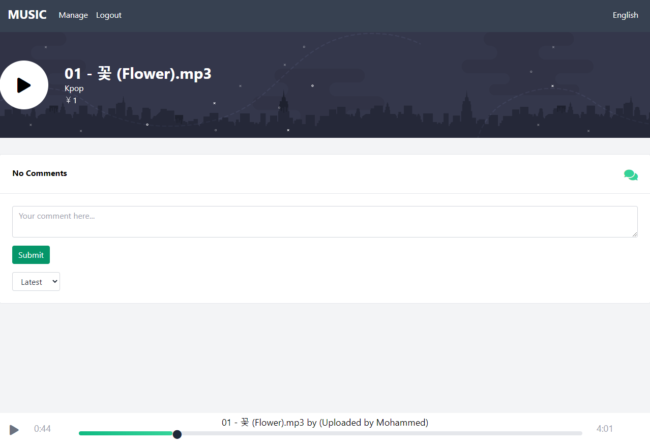 GitHub - nejmimouhsine/music-app: Music's App Deploy, Save and Listen ...