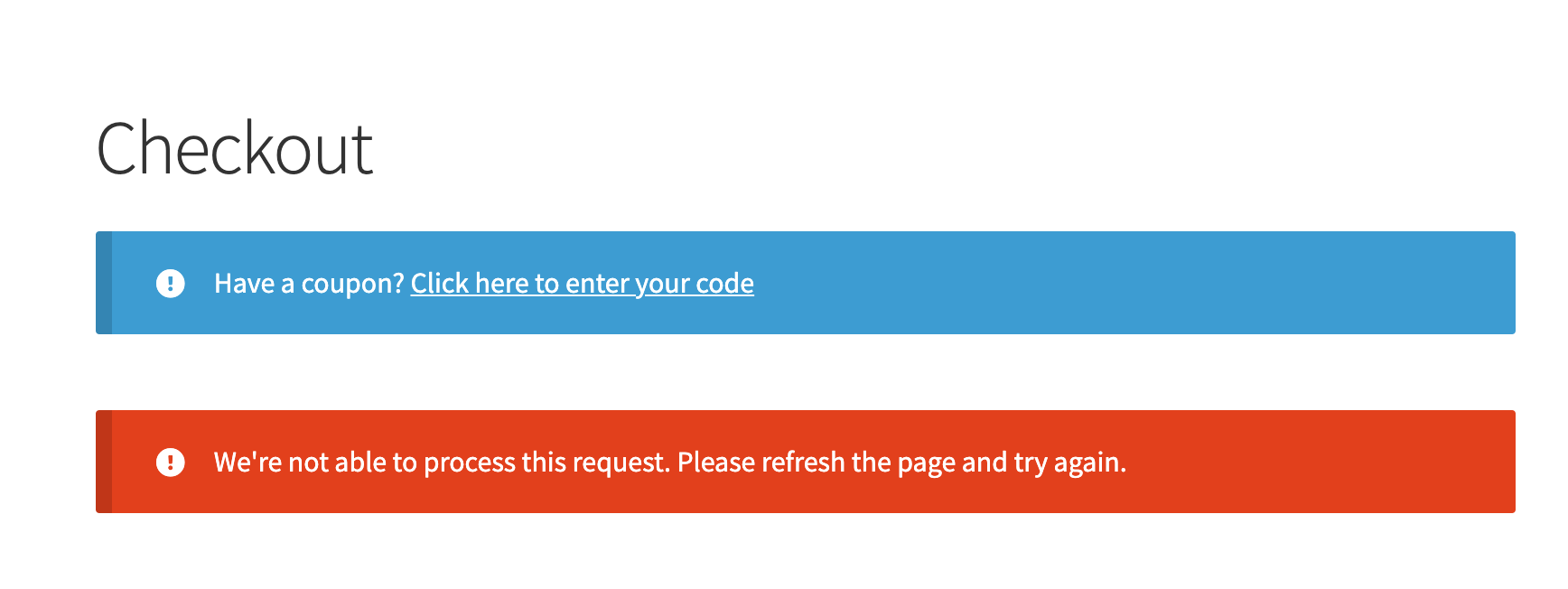 checkout: error: fatal: could not read username for... Can't checkout when using a saved card with UPE · Issue #3232 ...