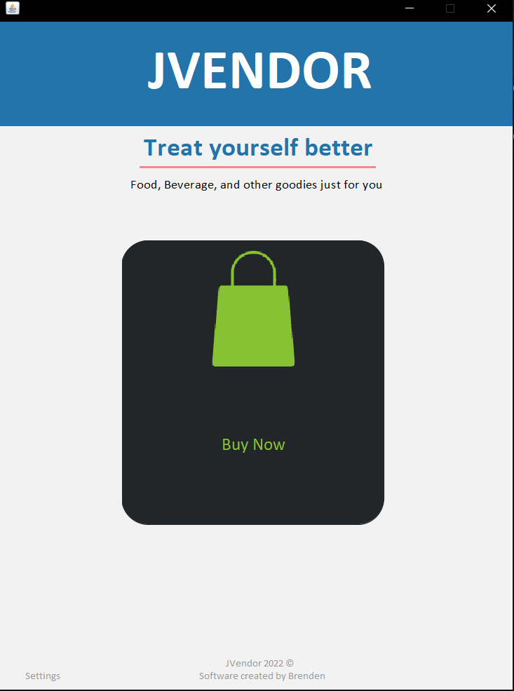 GitHub - Kudoshi/JVendor: A modern vending machine made in Java with ...