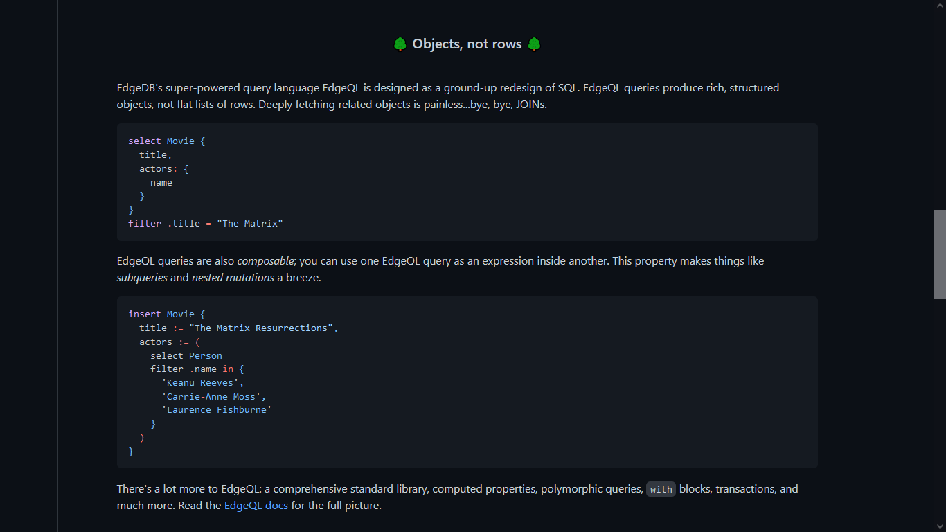 Add syntax highlighting by ShalokShalom · Pull Request #4878 · edgedb ...