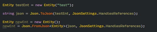 Entity to Json outdated/broken? · Issue #616 · prime31/Nez · GitHub