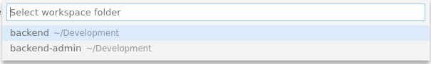Running > Docker: Compose Up on a workspace always uses the same folder ...