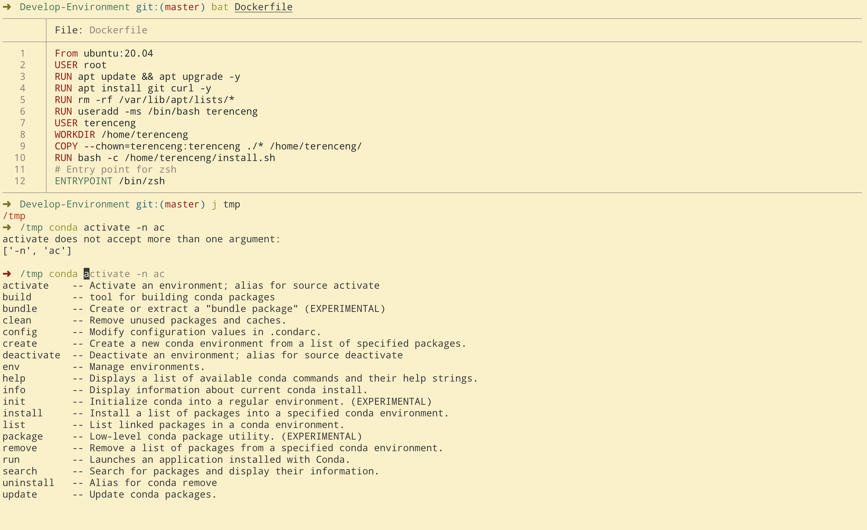 GitHub - TerenceNg03/Develop-Environment: Setup script for vim & zsh