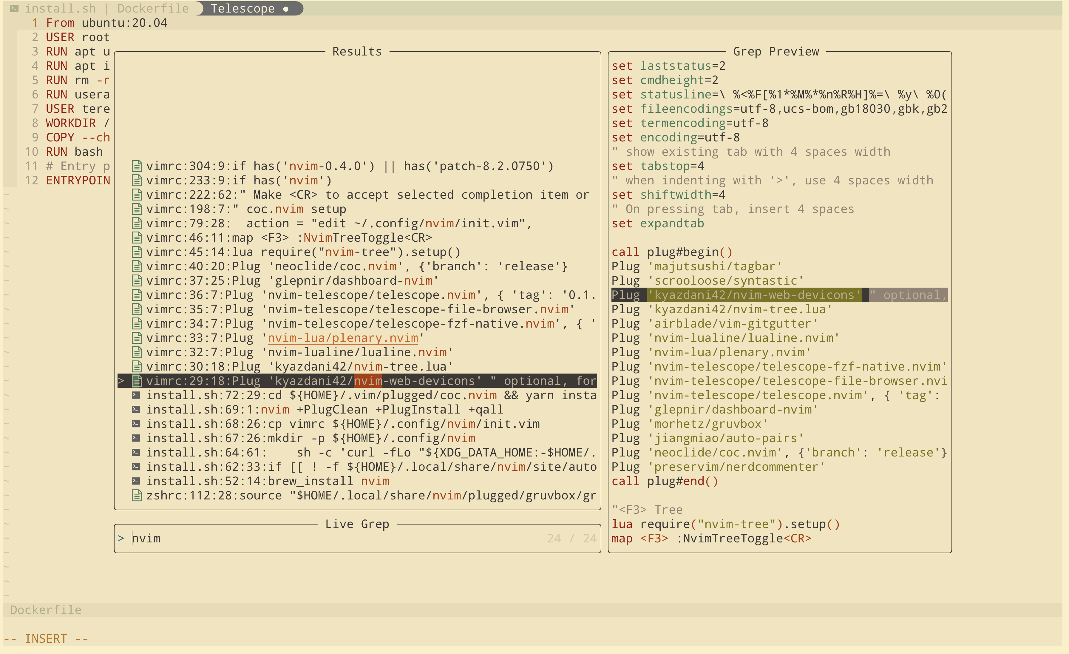 GitHub - TerenceNg03/Develop-Environment: Setup script for vim & zsh