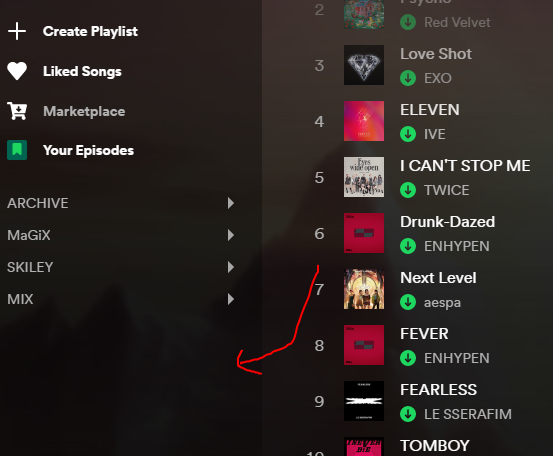 Playlist sidebar blank space and irregular scrolling bug · Issue #2019 ...
