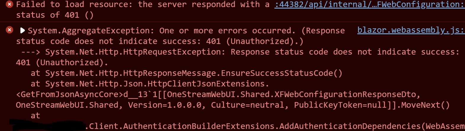 status-code-does-not-indicate-success-401-unauthorized-issue