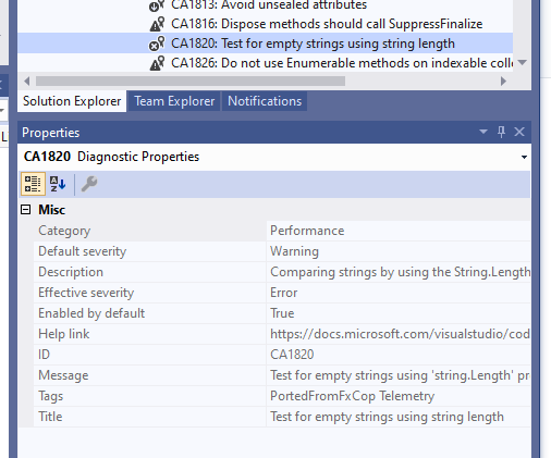 Severity applied via bulk configuration should be reflected in analyzer ...