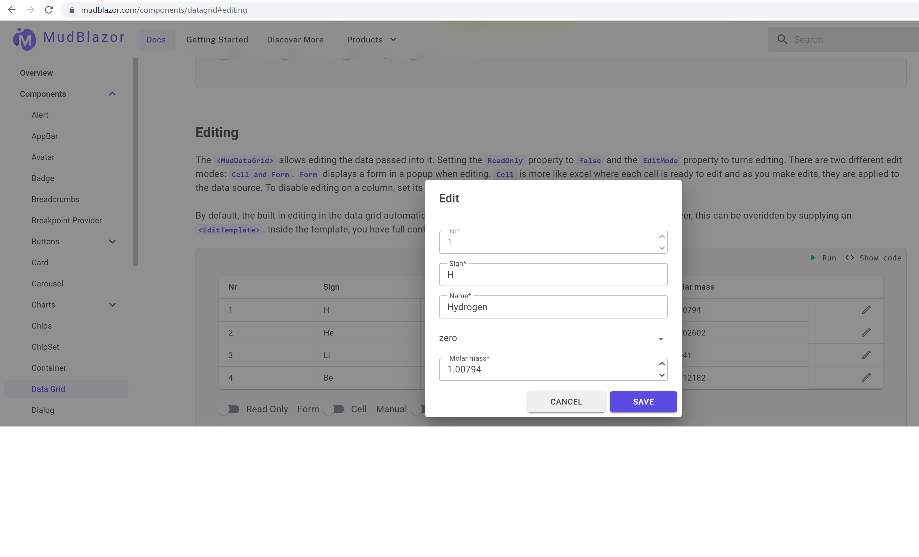 Datagrid Form Editing Validations Issue 5055 Mudblazor Mudblazor Datagrid Form Editing Validations Issue 5055 Mudblazor Mudblazor