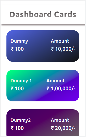 GitHub - Ashwin20102000/Dashboard_Cards: HTML+CSS π₯