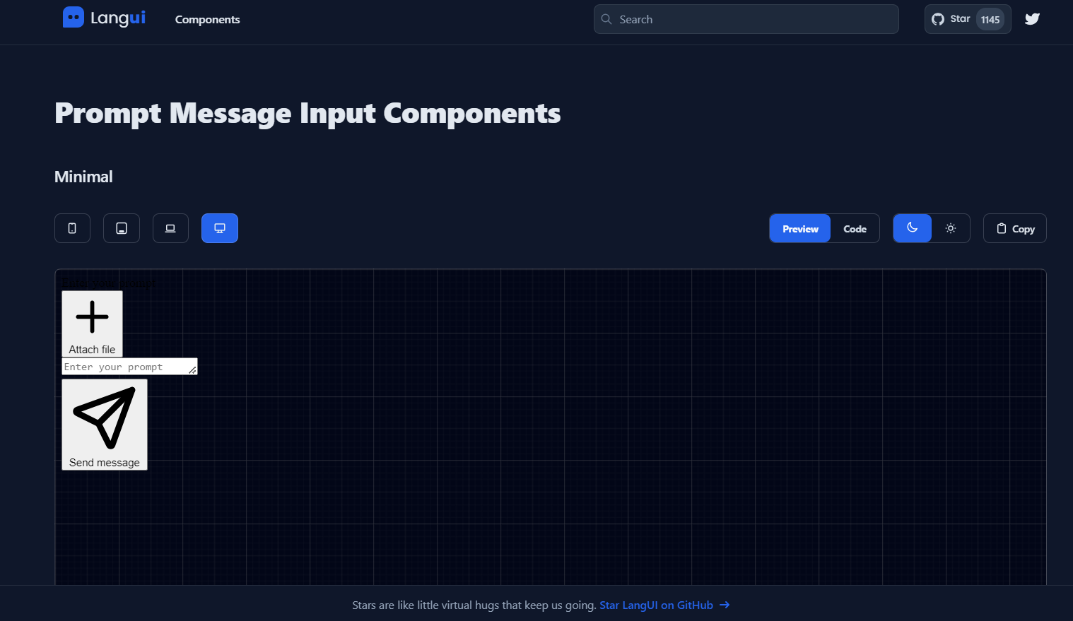 Prompt Container textarea and scrollbar design issues · Issue 10