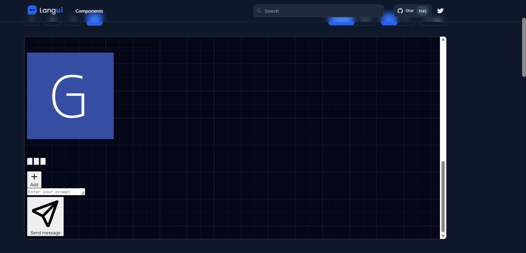 Prompt Container textarea and scrollbar design issues · Issue 10