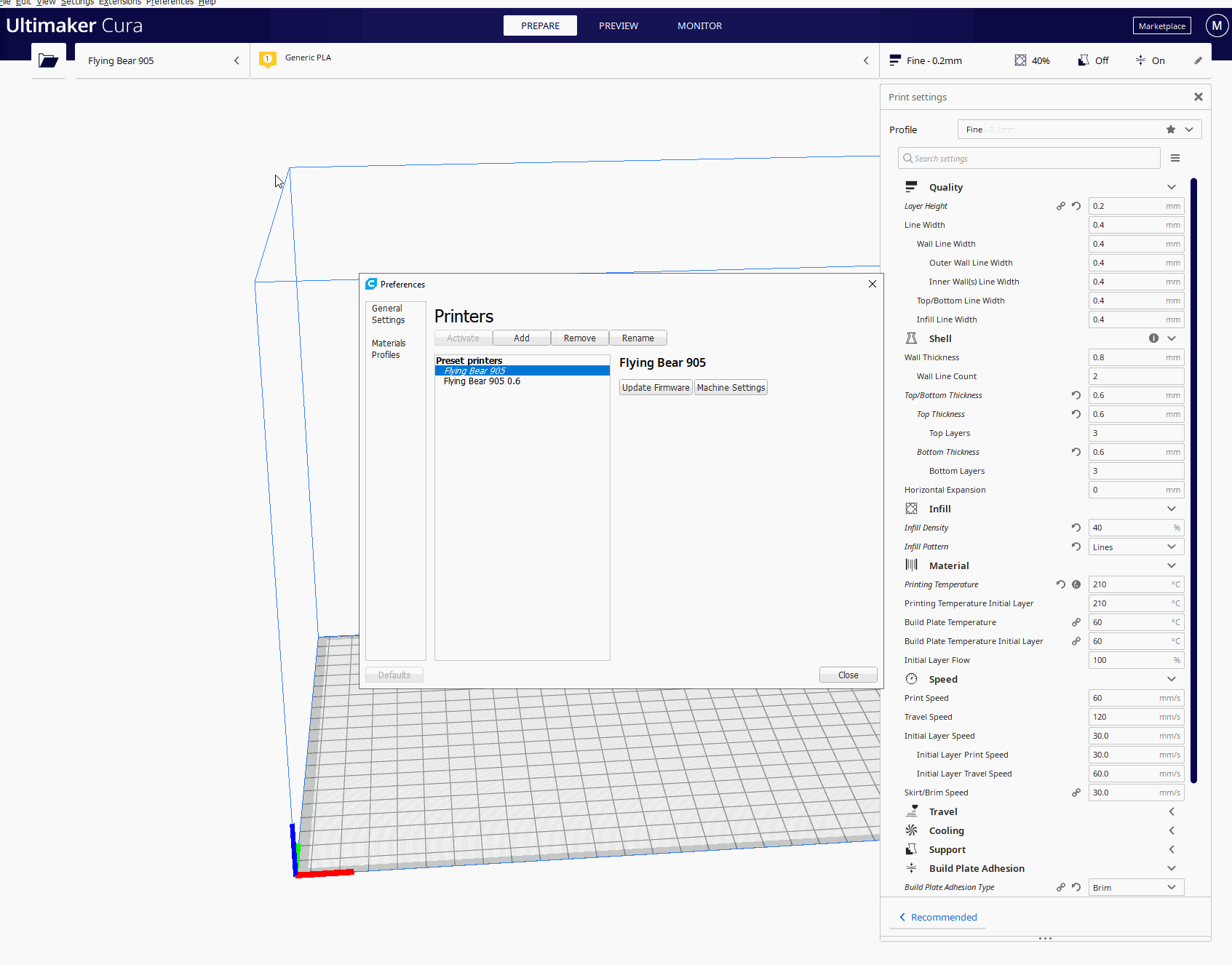 [4.8] Changes to nozzle size didn't saved · Issue 9286 · Ultimaker