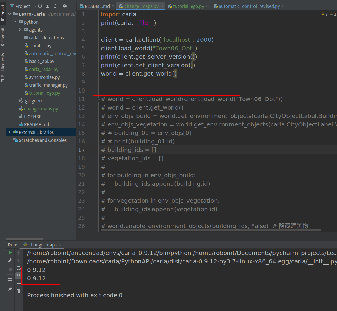 Cannot use the Carla API normally in the pycharm IDE · Issue #5668 ...