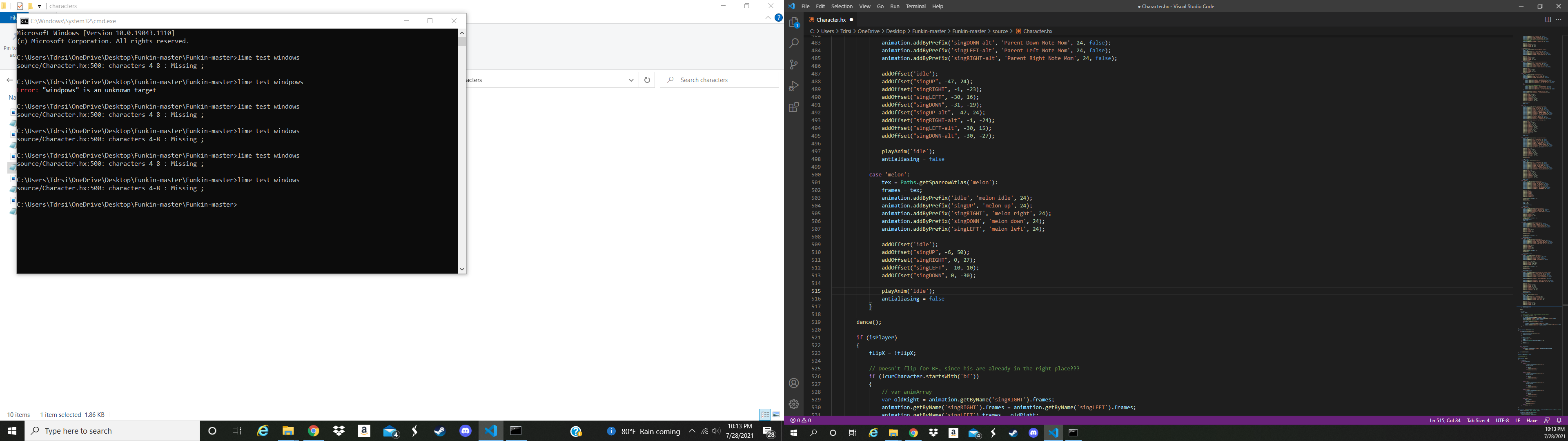 Bug Report: ; · Issue #1404 · FunkinCrew/Funkin · GitHub