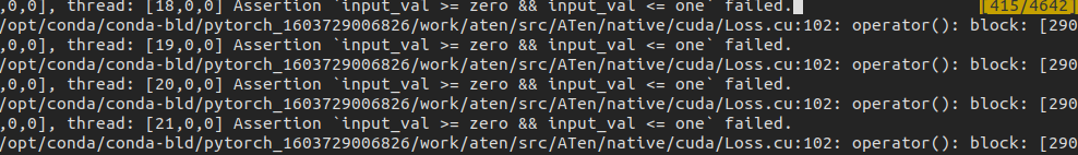 CUDA error: device-side assert triggered · Issue #9 · strongwolf/DW ...
