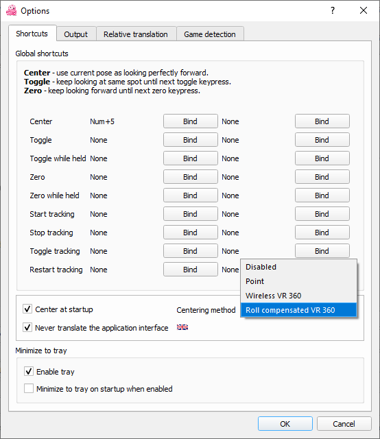 Opentrack 2.3.13 : Opentrack – DFXK