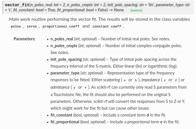 Type hints in API docs · Issue #506 · scikit-rf/scikit-rf · GitHub