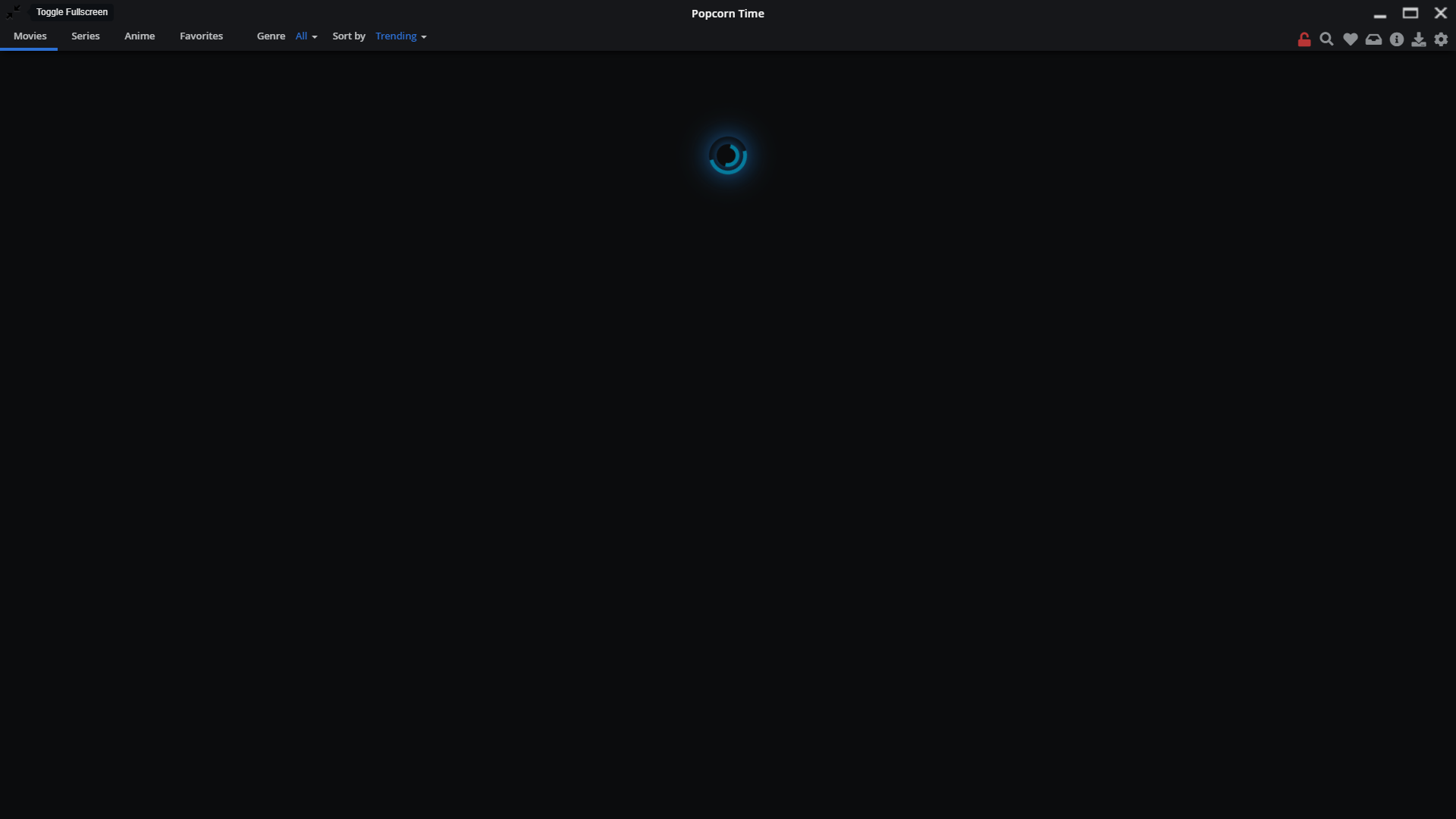 Popcorn time 0.4.3 no movies load in · Issue 1323 · popcornofficial