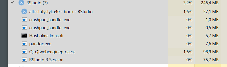 Hanging after opening a project · Issue #8242 · rstudio/rstudio · GitHub