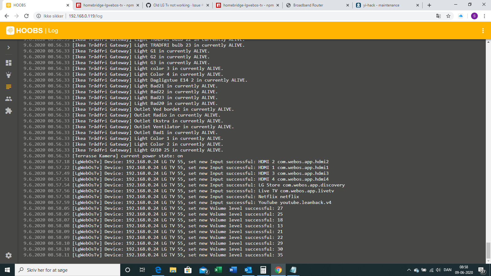 Old LG Tv not working · Issue 43 · grzegorz914/homebridgelgwebostv