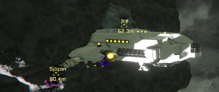 Jumping at Player-made gps' near asteroids then loading inside