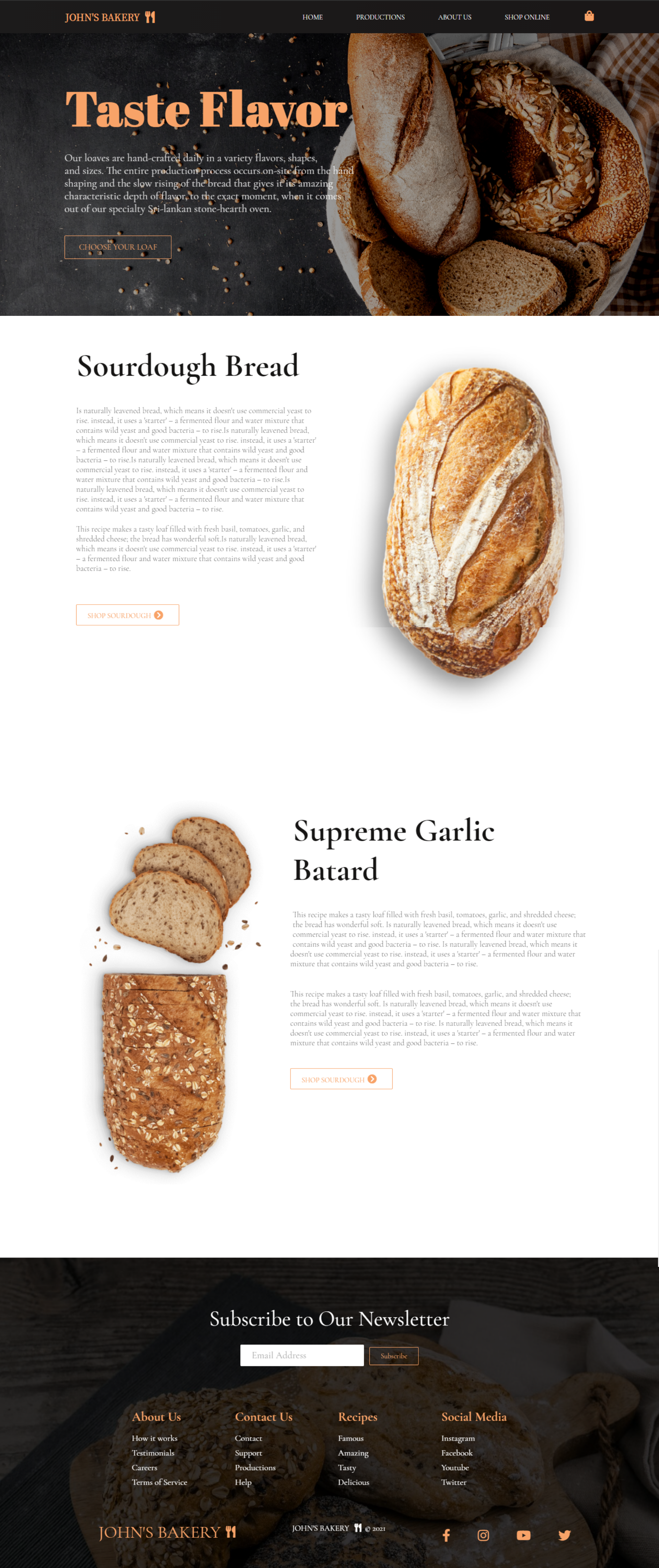 GitHub - Sasini2020/BAKERY-website: Bakery website built using Reactjs
