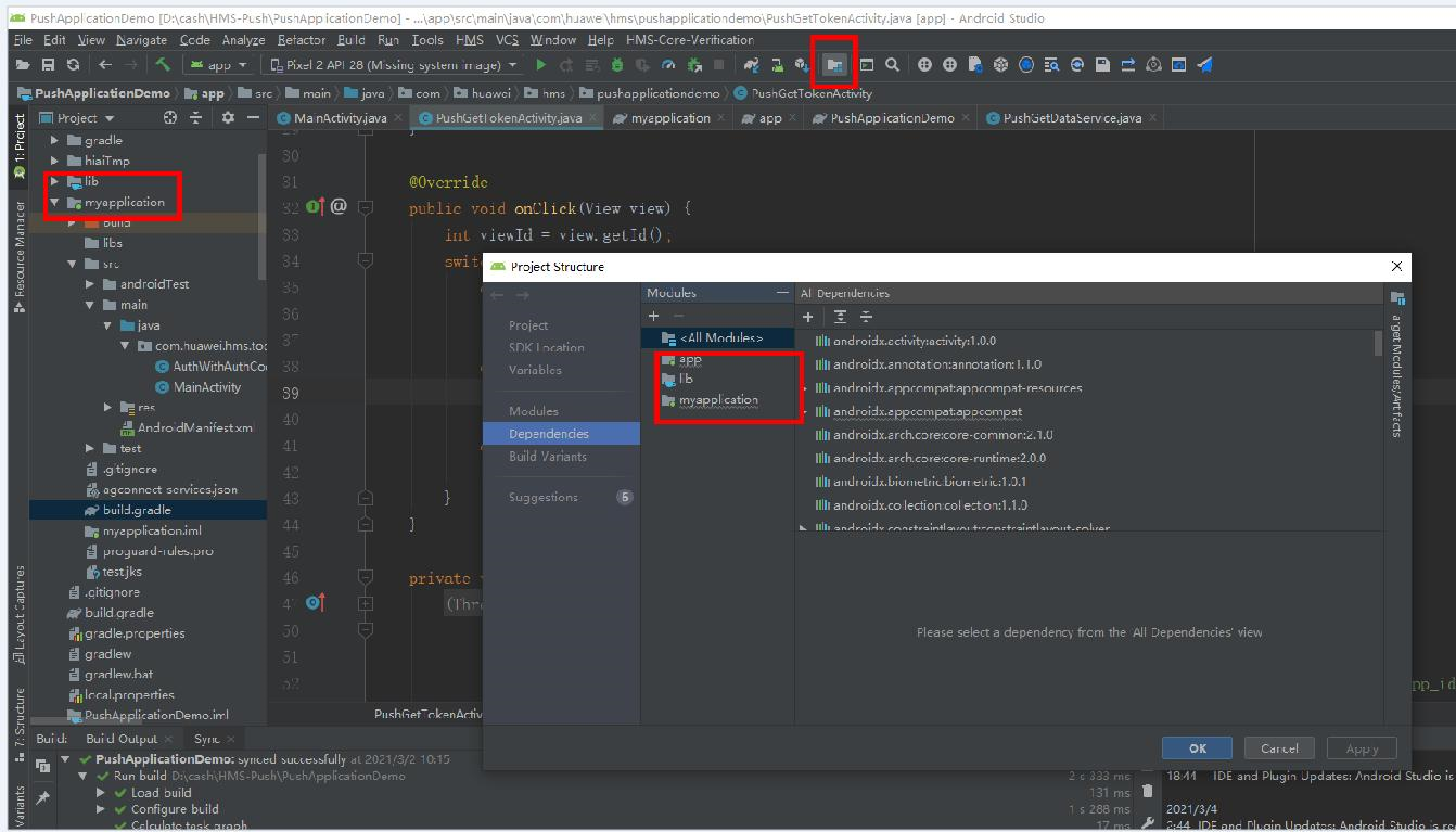 App module now shown on Kotlin Native · Issue 4 · HMSCore/hms