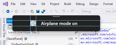 Icon not vertically centered in Airplane flyout · Issue #117 ...