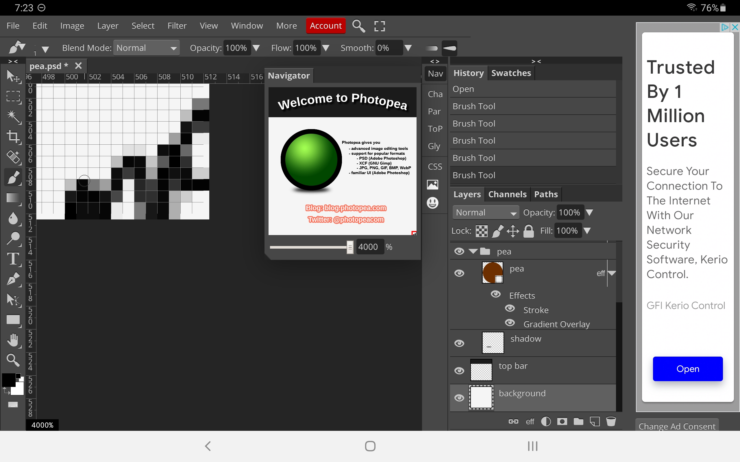 Half pixel in bottom right on android · Issue #3184 · photopea/photopea ...