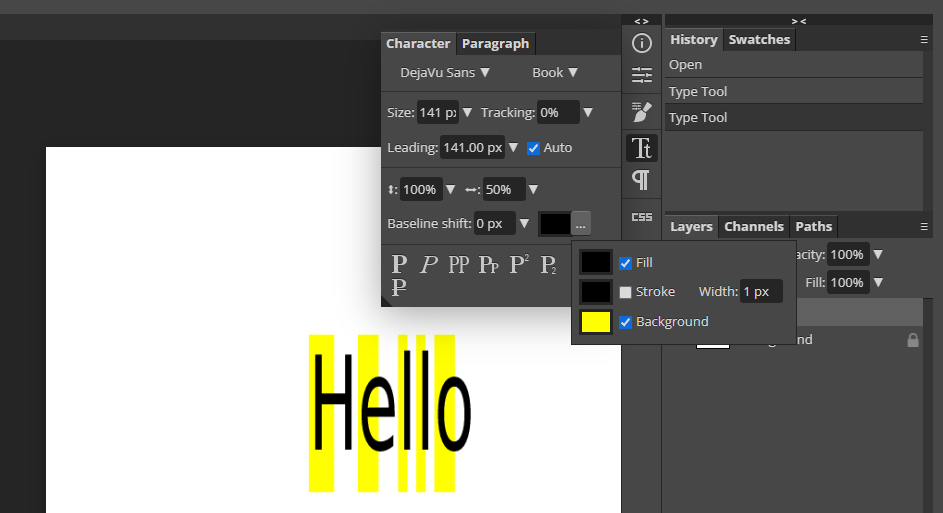 Scale Command Photopea Text background with Scale Horizontally · Issue #4110 · photopea ...