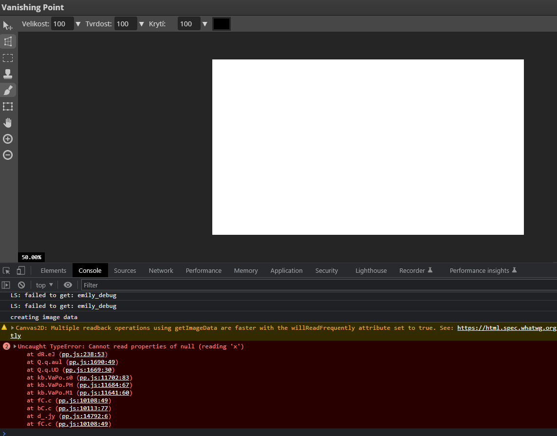 Vanishing Point error · Issue 5160 · photopea/photopea · GitHub