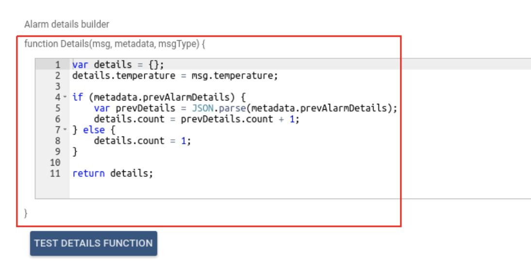Alarm table widget won't update the details element · Issue #2771 ...