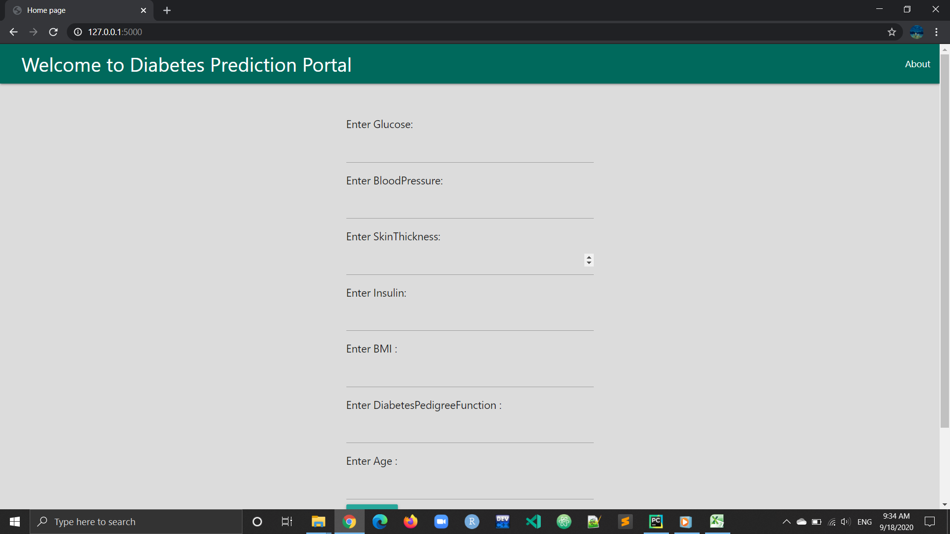 GitHub - ervishuu/Diabetes_Prediction-Web-Application: Notice: It is ...
