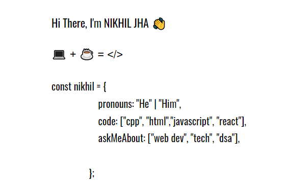 nikhiljha261 (NIKHIL) · GitHub