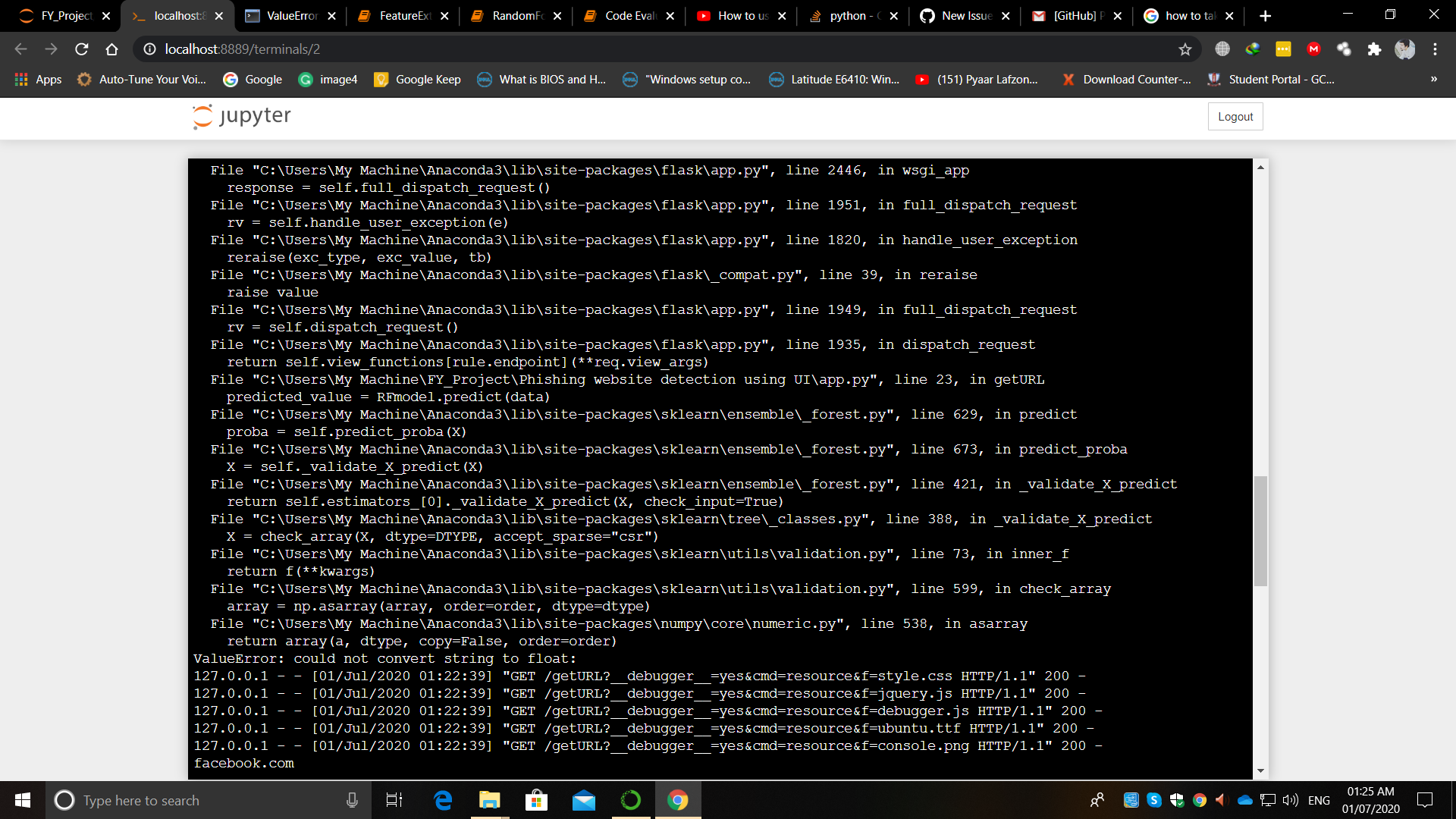 Value Error : Could not Convert string to float · Issue #3 ...