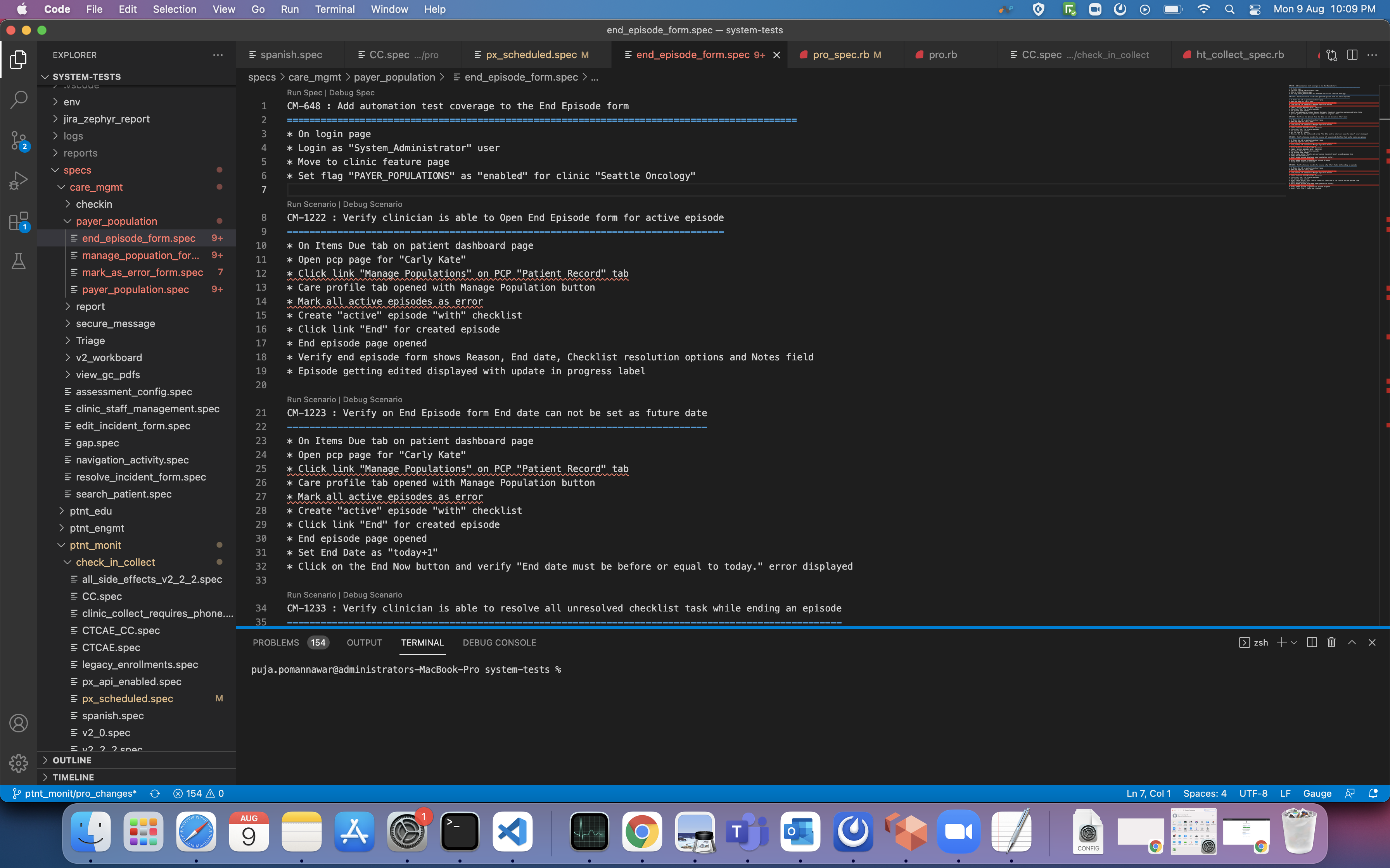 Step implementation not found error, eventhough steps are defined properly · Issue 2071