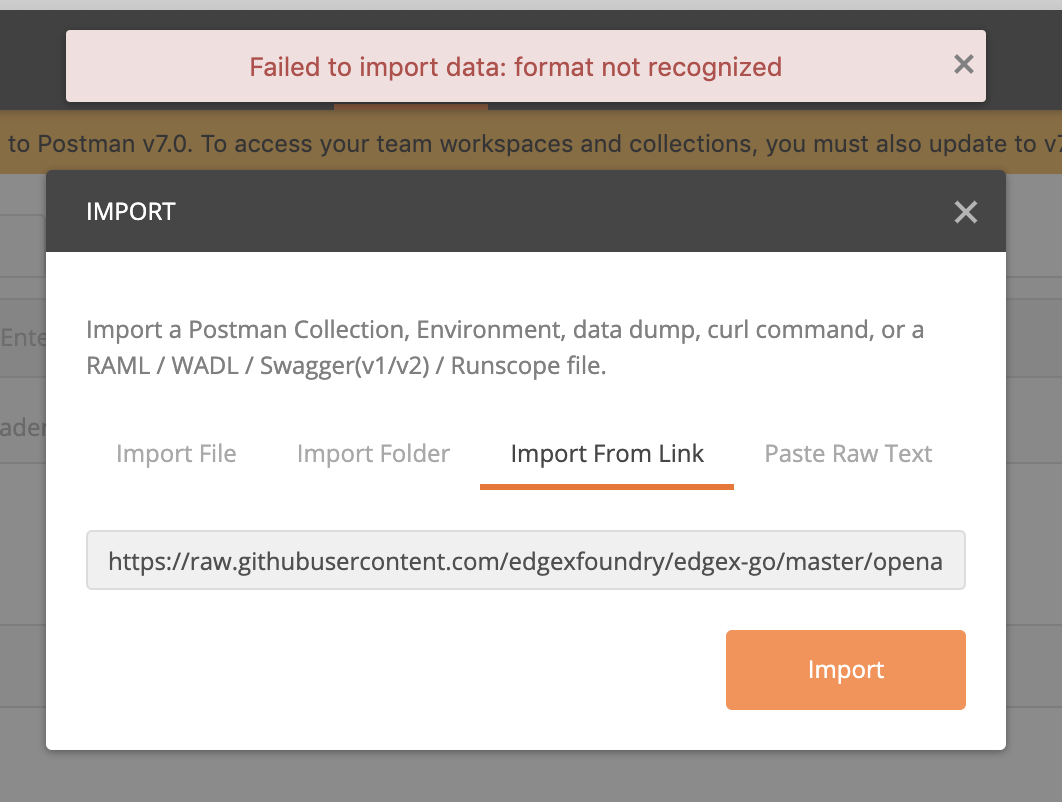 new version openapi yaml is not working in postman · Issue #2650 ...