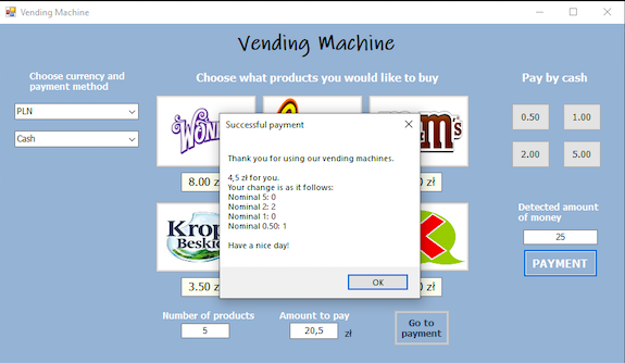 GitHub - kteska/vending-machine: 🍭 Vending machine simulator - uni ...