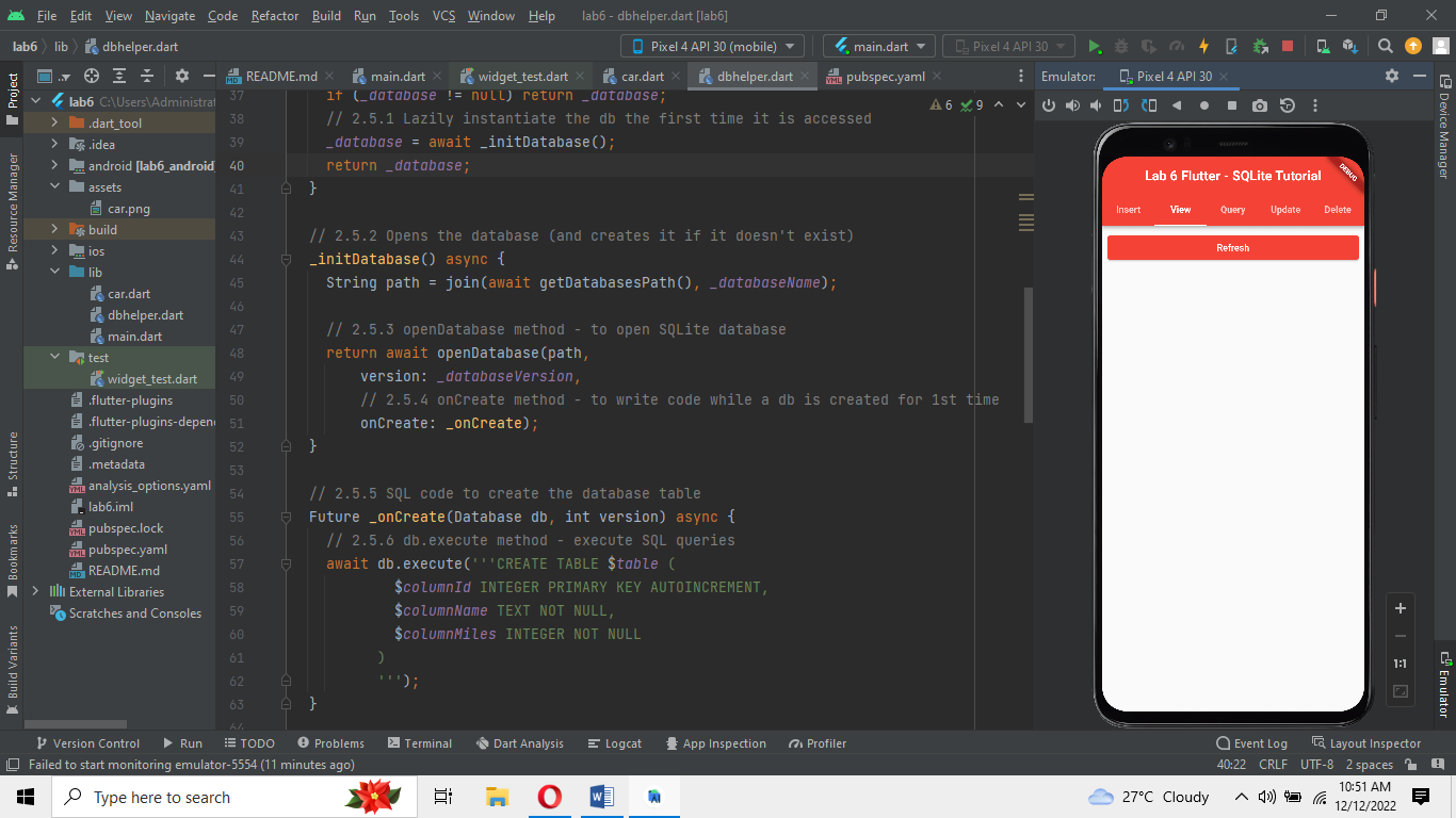 GitHub - alifzwan/Dart: All the Dart Assignment Sem 5