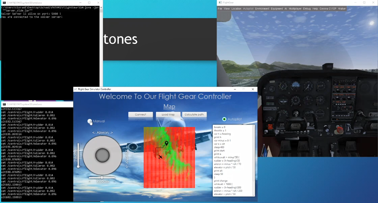 GitHub tomer9393/FlightGearSim Flight Gear Simulator Controller GUI